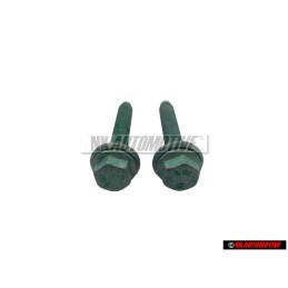 2x Genuine VW Hexagon Head Shoulder Bolt M10x65 - N 90781301