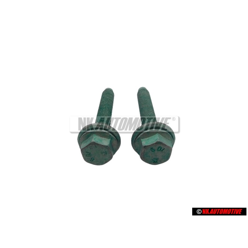 2x Genuine VW Hexagon Head Shoulder Bolt M10x65 - N 90781301