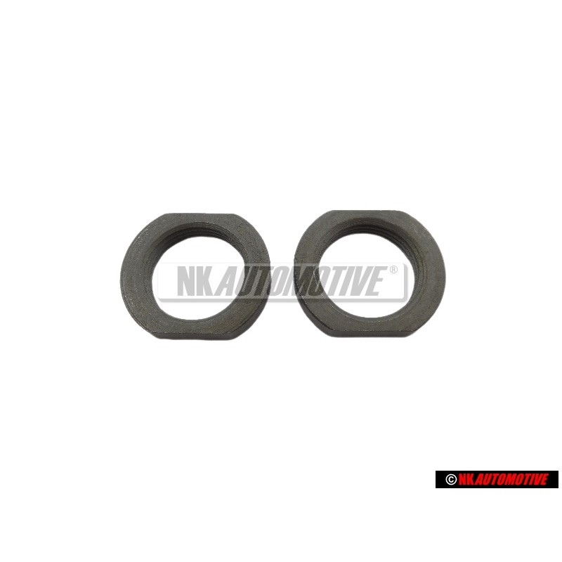 2x Genuine VW Tie Rod To Steering Rack Nut M22x1.5 - 171419855