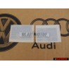 2x Genuine VW Sign Radio Coding - 893010020L
