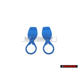 2x Genuine VW Windshield Washer Reservoir Tank Bottle Cap - 1H0955455