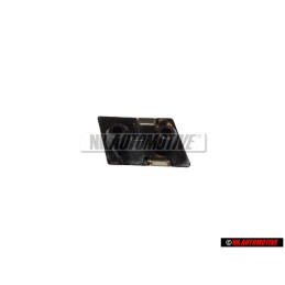 Genuine Audi S-LINE Steering Wheel Badge Emblem Chrome Red - 4A0419685B