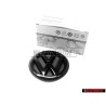 Genuine VW Rear Hatch Trunk Boot Badge Emblem Black - 1H6853630C 01C