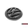 Genuine VW Rear Hatch Trunk Boot Badge Emblem Black - 1H6853630C 01C