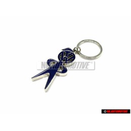 VW Classic Parts Man Male Bobble Head Vintage Keyfob Keyring - ZCP904110