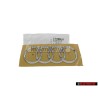 Genuine Audi Rings Rear Boot Badge Emblem Chrome - 8F0853742 2ZZ
