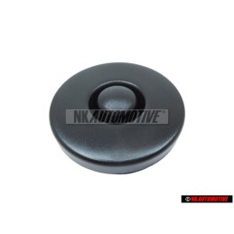 Genuine VW Front Suspension Strut Top Mount Cover Cap Satin Black - 171412359