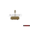 Genuine VW Trim With Emblem Pure Beige - 1K5853437 7G8