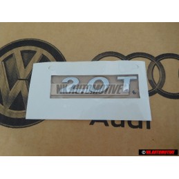 Genuine VW 2.0 T Rear Boot Badge Emblem Chrome - 3C8853675A 739