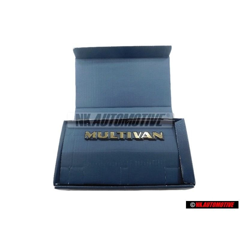 Genuine VW MULTIVAN 40th Anniversary Rear Boot Badge Emblem - 253853689F GLD