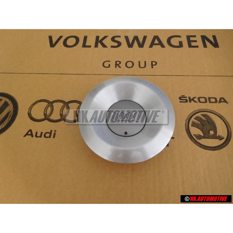 Genuine Audi Hub Cap Avus Silver - 8Z0601165C Z17