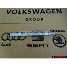 Genuine VW Trim Brushed Aluminium - 1J0853189A 4J4