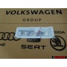 Genuine Audi TTS Rear Boot Badge Emblem Chrome Red - 8J0853735 2ZZ