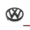Genuine VW Front Grill Badge Emblem Black - 325853601 HE1