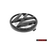 Genuine VW Front Grill Badge Emblem Black - 325853601 HE1