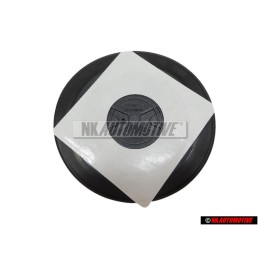 Genuine VW Front Bonnet Hood Emblem Chrome - 1C0853601 WM7