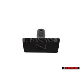 Genuine VW Knob Satin Black - 861711503C 01C