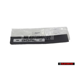 Genuine VW Impact Protection Film With Lettering Black/Silver - 1K4853805B 61E