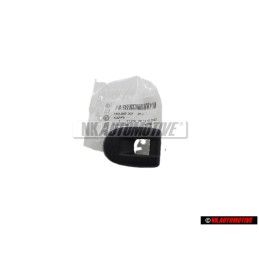 Genuine VW Cover Cap Satin Black - 1H0887301 01C