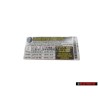 Genuine VW Data Plate For Tyre Pressure - 1K0010466R