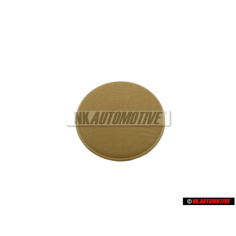 Genuine VW Loudspeaker Trim Dummy Sun Beige - 3B0868645 7H7