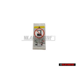Genuine VW Notice - 7E0010770M