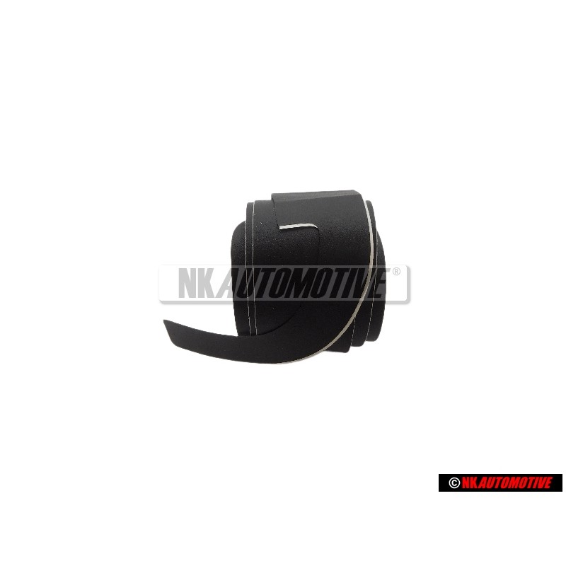Genuine VW Trim Foil For Door Window Frame Satin Black - 7M0854355D 01C