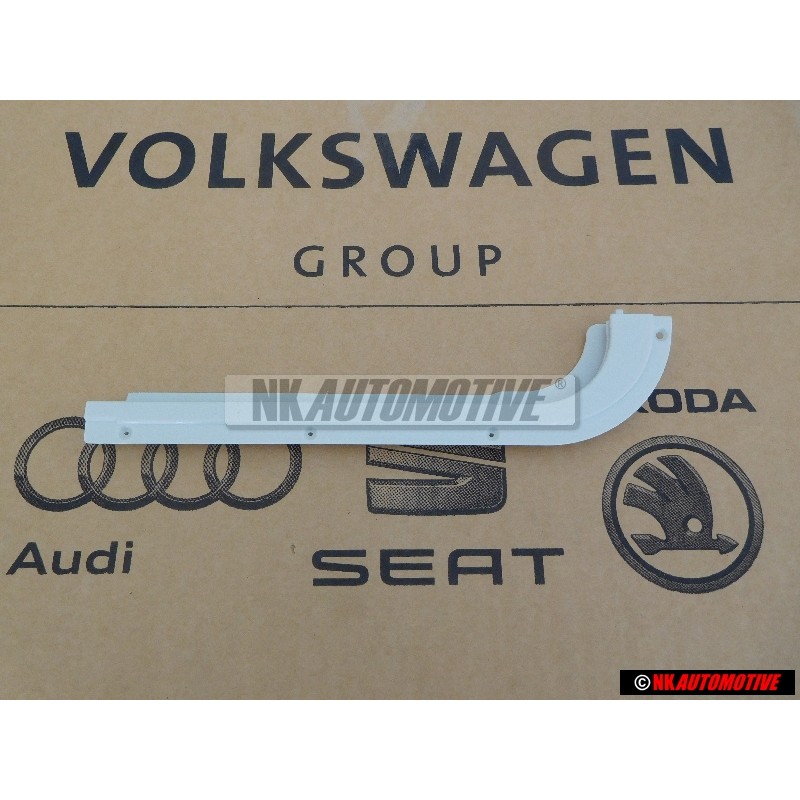 Genuine VW Guide Tube Cloud White - 117877365A 581