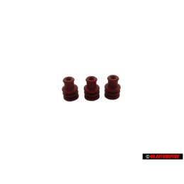 3x Genuine VW Single Wiring Seal - 357972741A