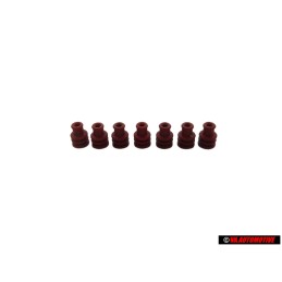 7x Genuine VW Single Wiring Seal - 357972741A