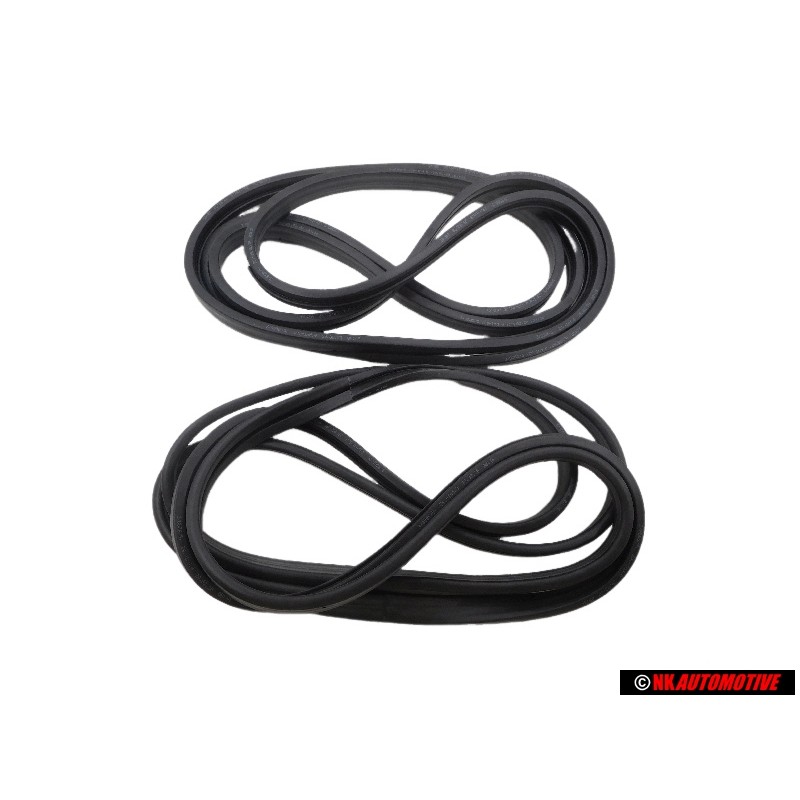 2x Genuine VW Door Rubber Seal for 2 Door Vehicles - 171837911H