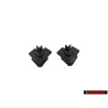 2x Genuine Audi Corner Section Moulding For Door Window - 855853339B