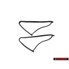 2x Genuine VW Fixed Window Seal for Vehicles without Moldings - 171845261