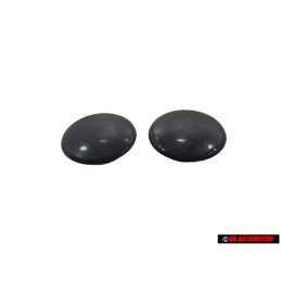 2x Genuine VW Wiper Hole Bung Cap Blanking Plug RHD - 136857575