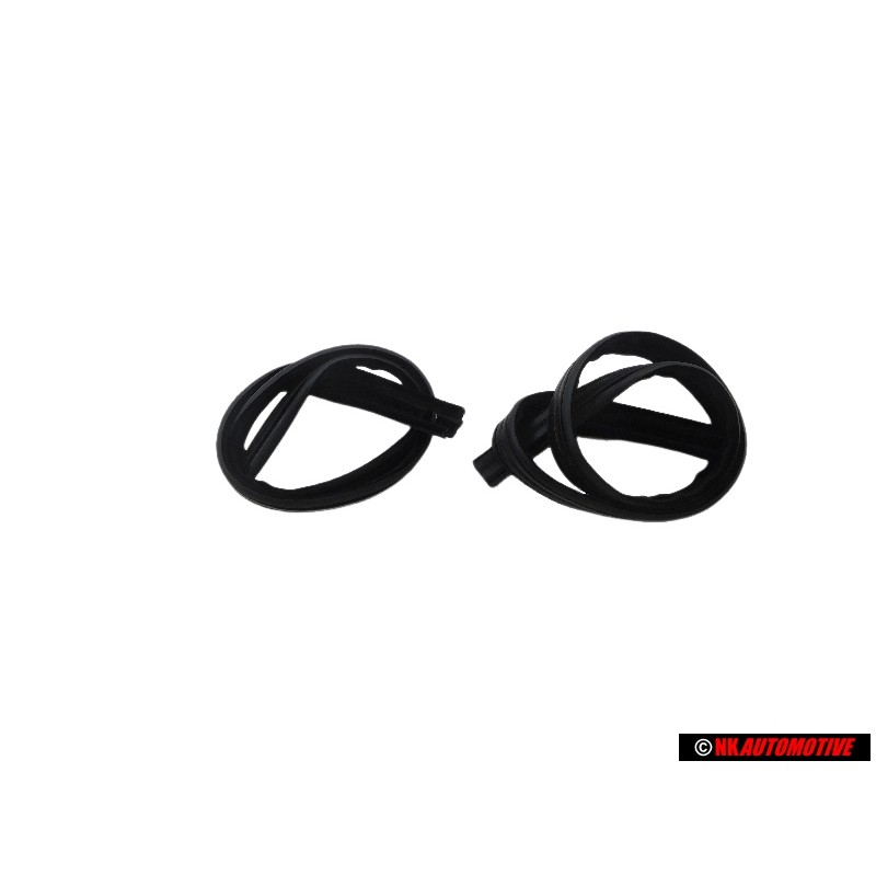 2x Genuine VW Window Guide Scirocco 2 - 533837433