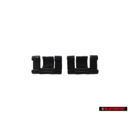 2x Genuine VW Front Door Speaker Retainer Clip Detent Spring - 191867139