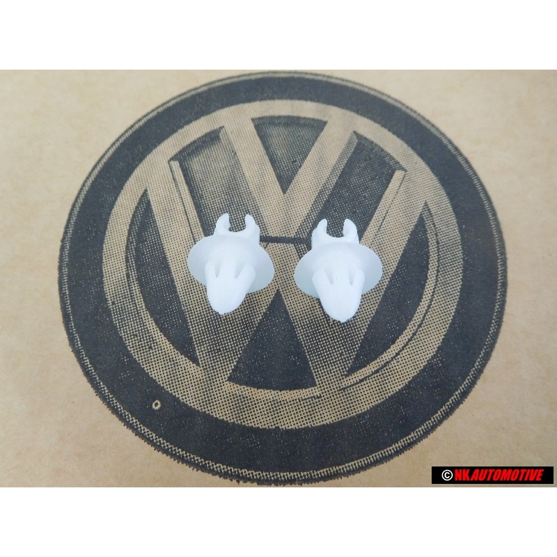 2x Genuine VW Bowden Cable Clip - 155885770