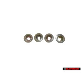 4x Genuine VW Nut,Thread Cutting - N 0386015