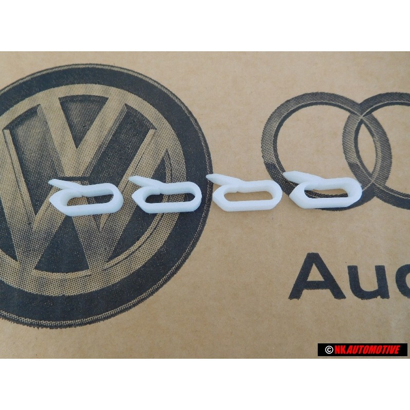 4x Genuine VW Front Seat Fixing Clip - 1H0881449