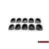 10x Genuine Audi Drain Tube Seal Drainage Plug Cap - 8N0853586A