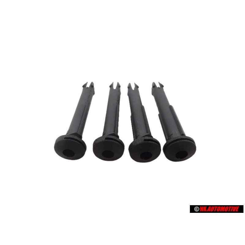 4x Genuine VW Front Seat Head Restraint Adjustment Guide - 811881939 01C