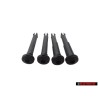 4x Genuine VW Front Seat Head Restraint Adjustment Guide - 811881939 01C