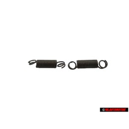2x Genuine VW Cabrio Folding Roof Wire Cable Tension Spring - 155871953A