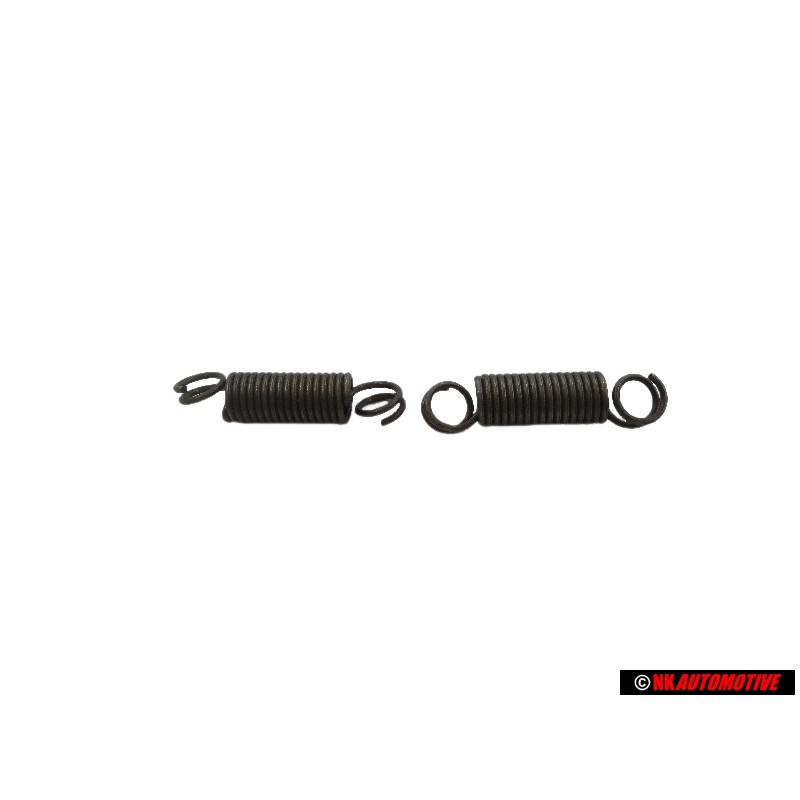 2x Genuine VW Cabrio Folding Roof Wire Cable Tension Spring - 155871953A