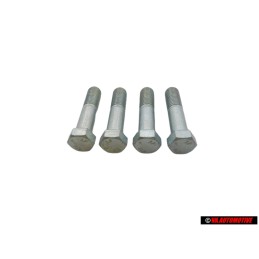4x Genuine VW Front Suspension Strut Hexagon Bolt - 133513471