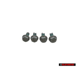 4x Genuine VW Hexagon Bolt - N10101603