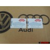 2x Genuine Audi Sticker 'Alarm' - 443010026J