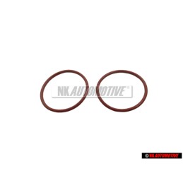 2x Genuine Audi O-Ring - 078133148