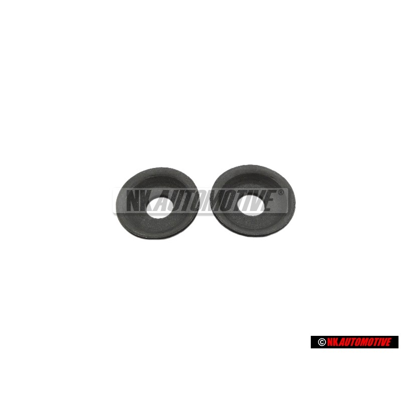 2x Genuine VW Seat Backrest Adjuster Roller Knob Dished Washer - 171881499