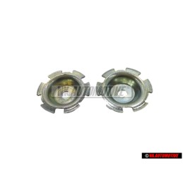 2x Genuine VW Rotary Knob Retaining Plate - 171881687